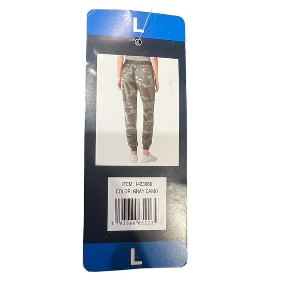 NWT Splendid Camo gray jogger pants  sz Large - Picture 4 of 4
